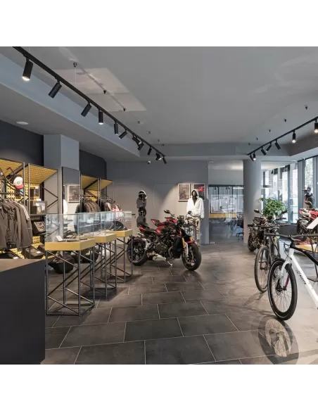 Ivela 748-1693A-16 Miniperfetto lkm 1500lm12w 40k 30 schwarz